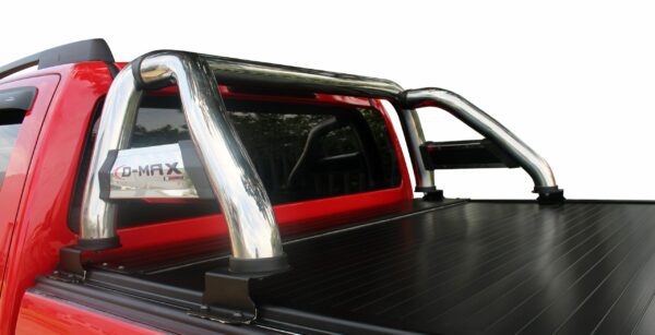 Isuzu Dmax Polished Gen 7 RollaTop Compatible Sports Bar