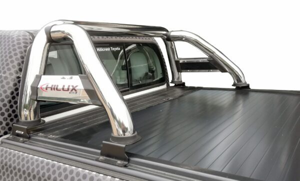 Toyota Hilux GD 6 FL Polished RollaTop Compatible Sports Bar