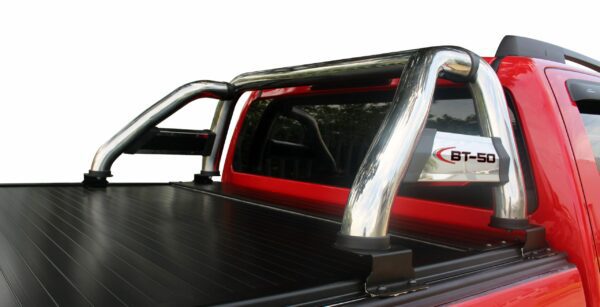 Mazda- BT50 Polished RollaTop Compatible Sports Bar