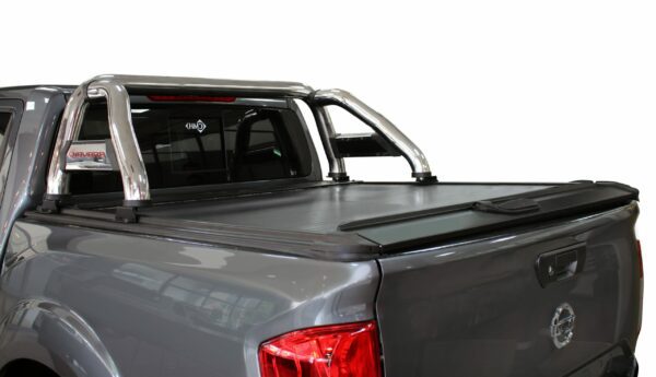 Nissan Navara Polished RollaTop Compatible Sports Bar