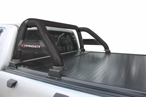 Ford Ranger Black T6 RollaTop Compatible Sports Bar